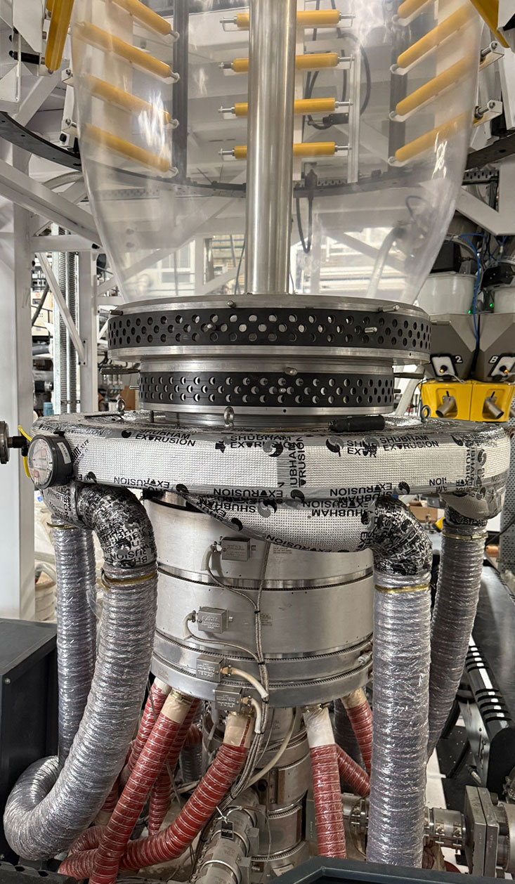 Features and Benefits of 3-Layer Co-Extrusion Blown Film Machine