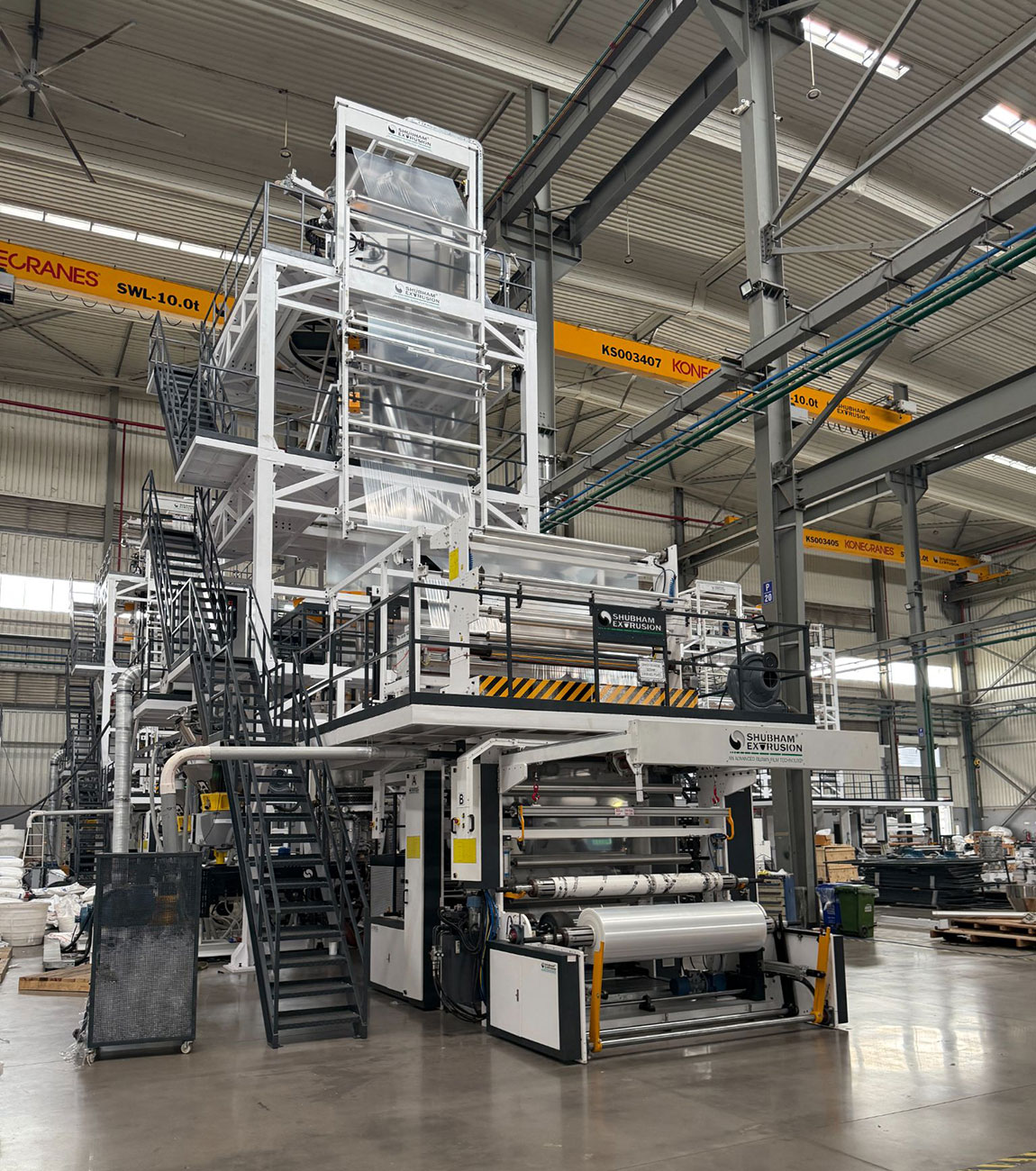 What is a 3-Layer Co-Extrusion Blown Film Machine?